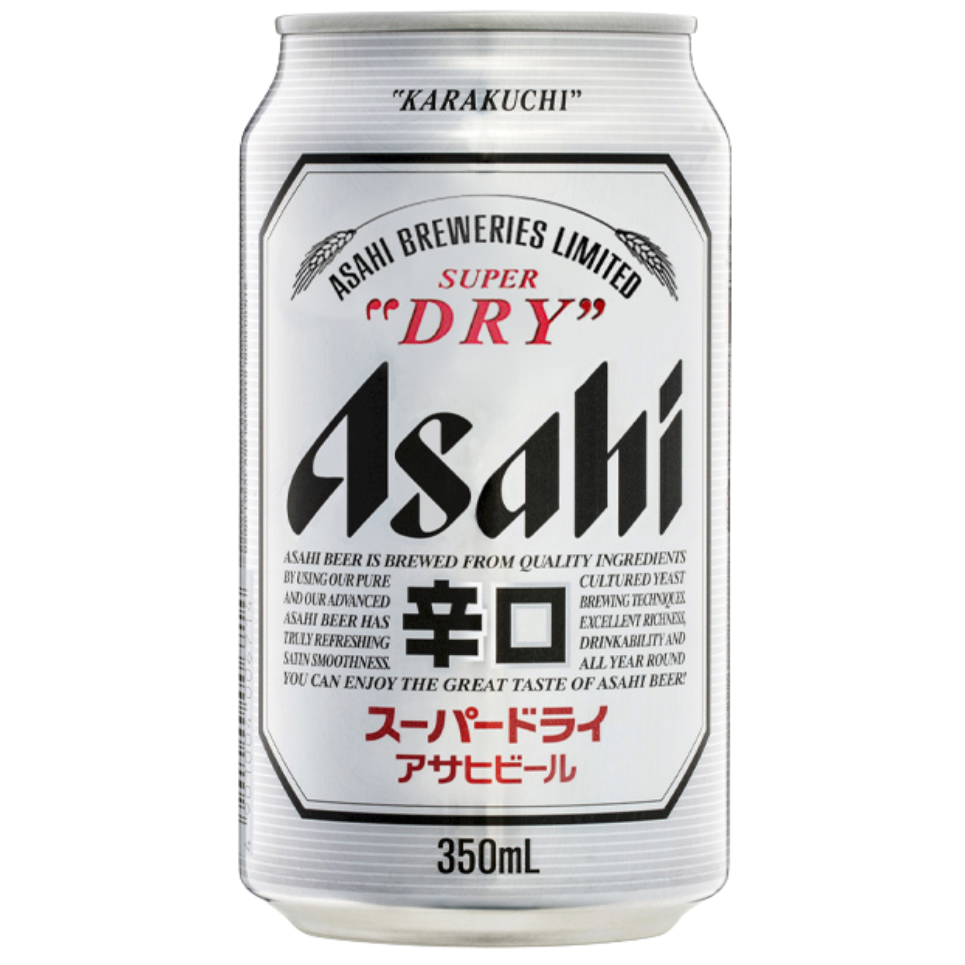 Asahi Beer 350ml — B2B sourcing, origin: Japan